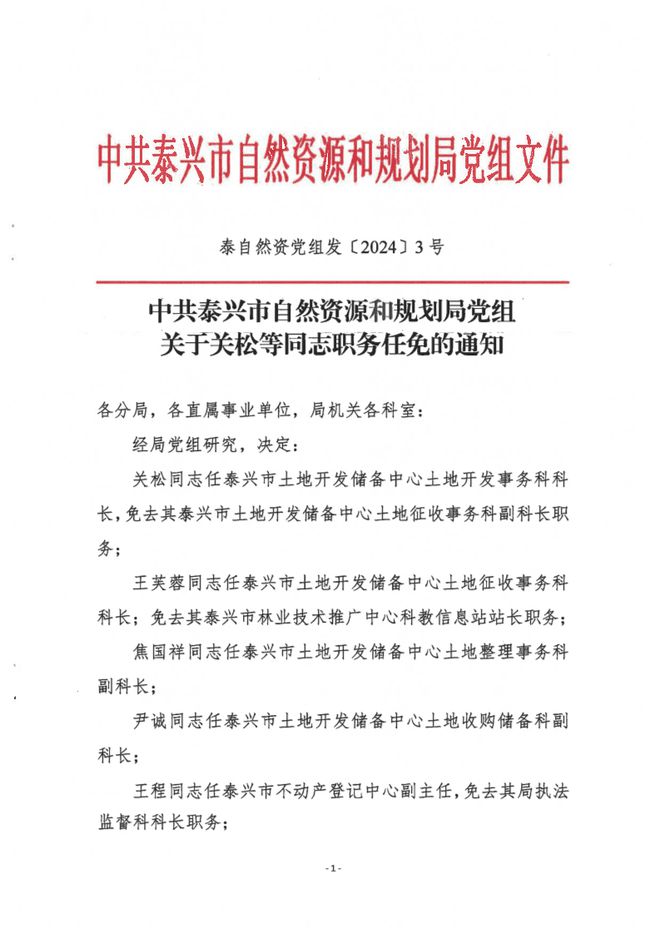 德令哈市自然资源和规划局人事任命动态更新