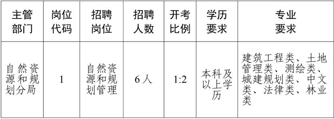 昭阳区自然资源和规划局招聘新资讯概览