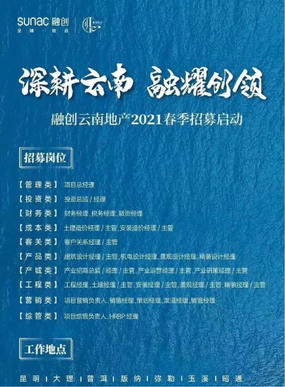 玉溪最新招聘信息全面汇总